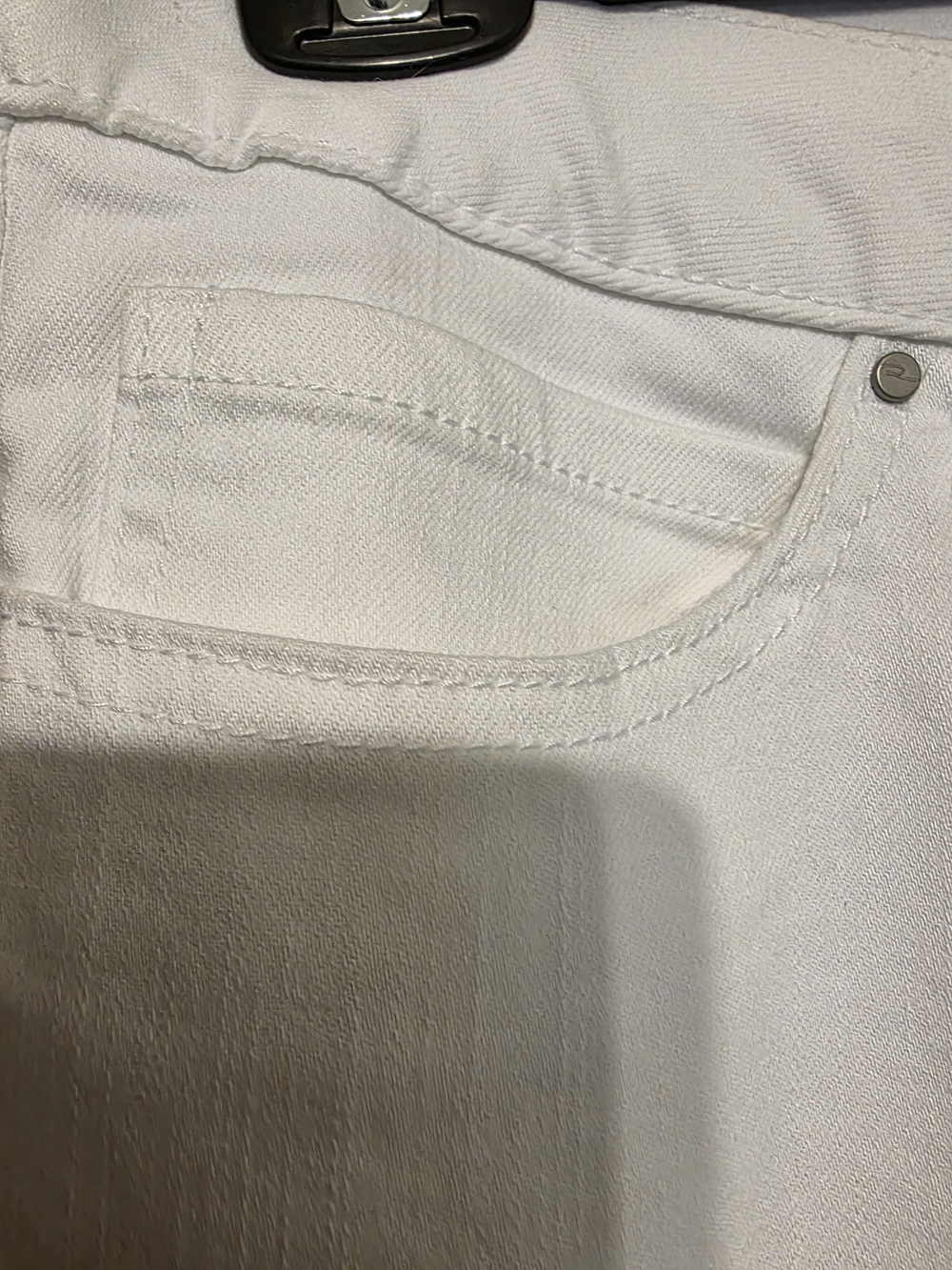 Ricki's White Wide-Leg Cropped Jeans - Picture 7 of 8